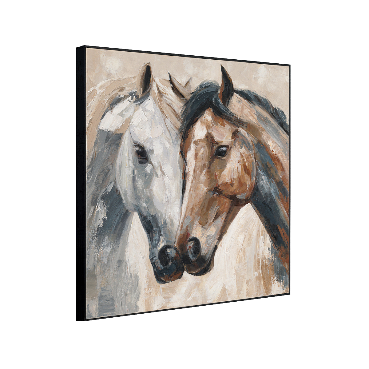 Horse Portrait Oil Painting #P4692