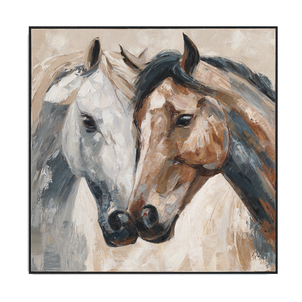 Horse Portrait Oil Painting #P4692