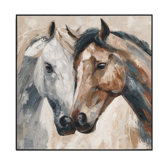 Whisper Bond Horse Duo Painting #P4692