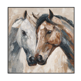 Whisper Bond Horse Duo Painting #P4692