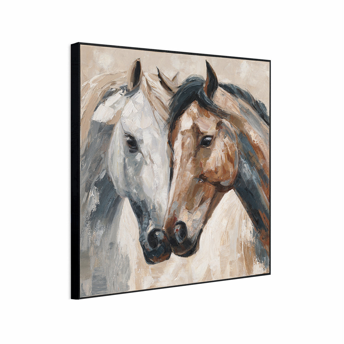 Horse Portrait Oil Painting #P4692