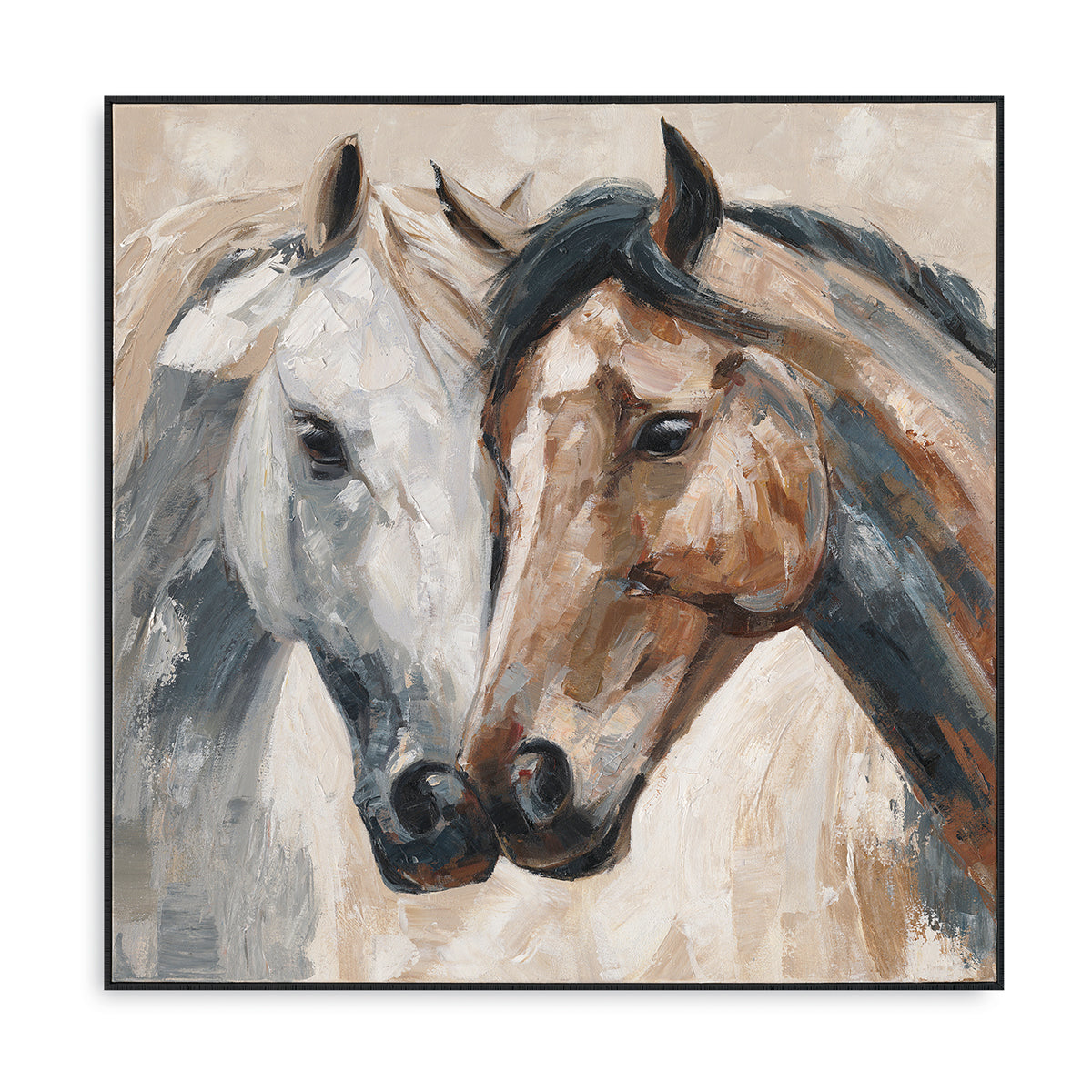 Horse Portrait Oil Painting #P4692