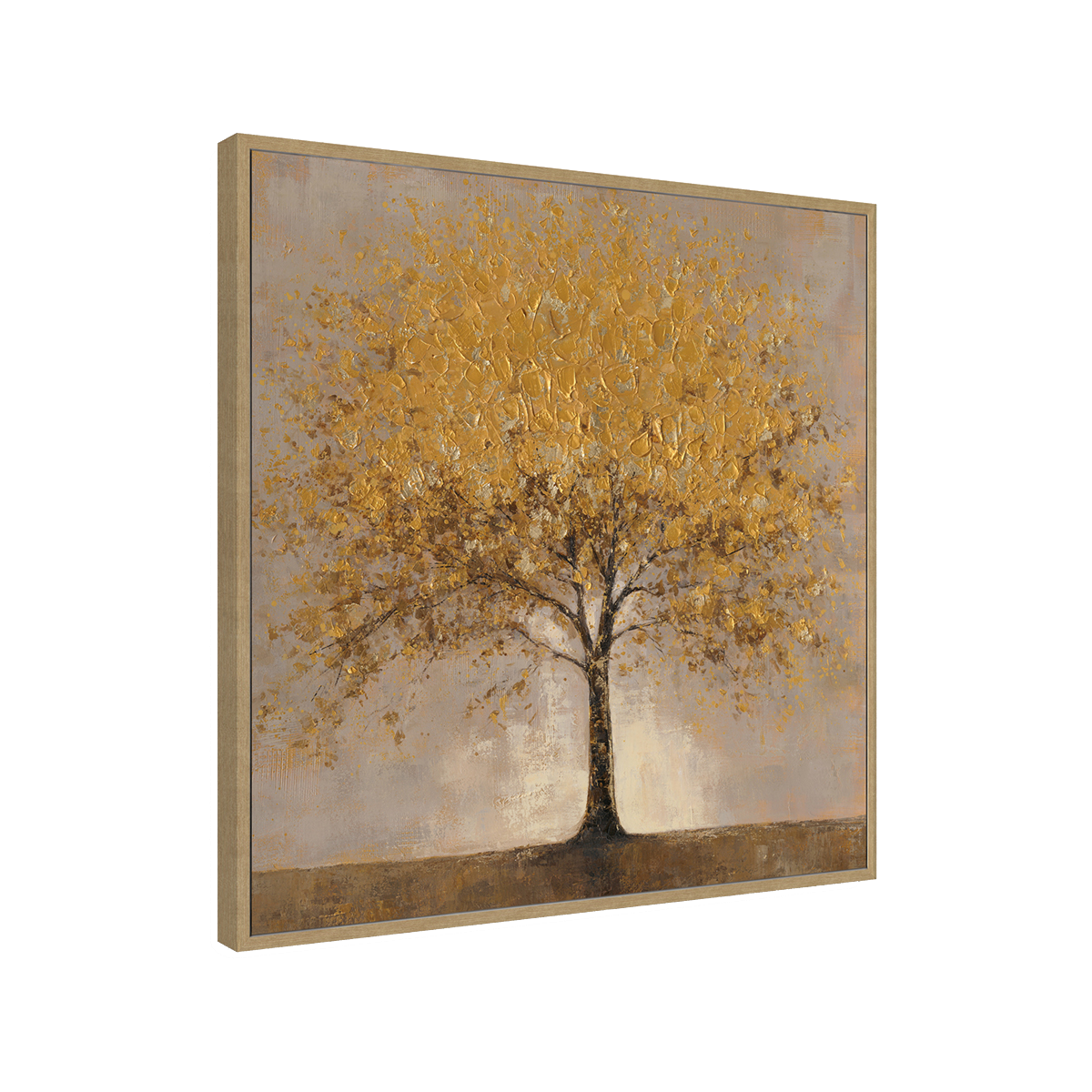 Golden Tree Oil Painting for Home Décor #P4694