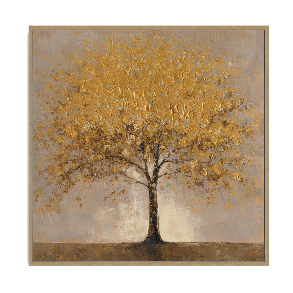 Golden Tree Oil Painting for Home Décor #P4694