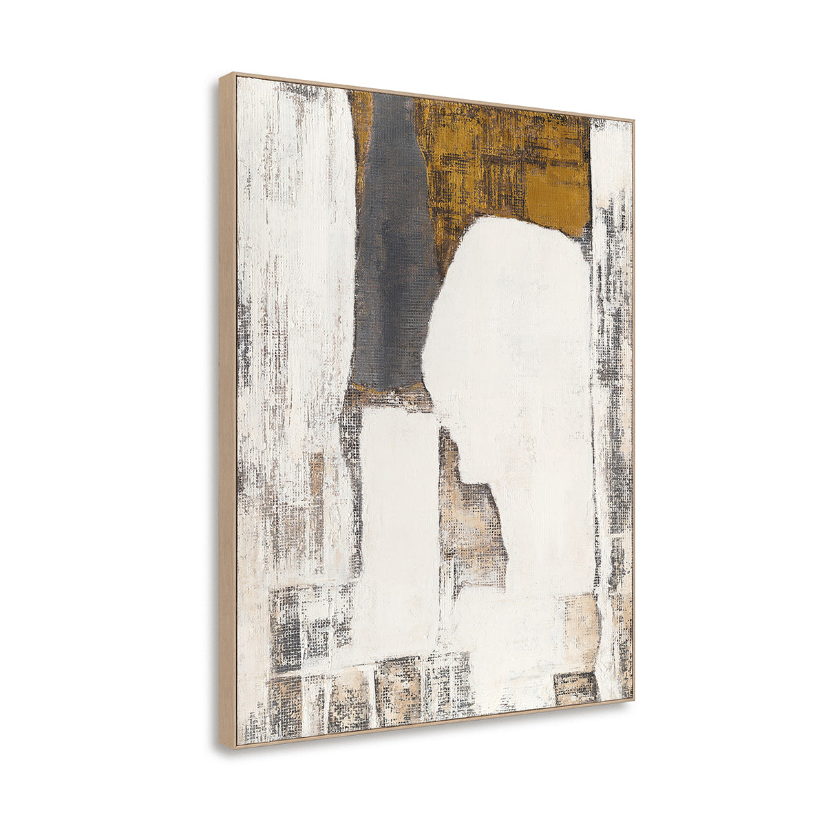 White Gold Grey Abstract Texture #P4758