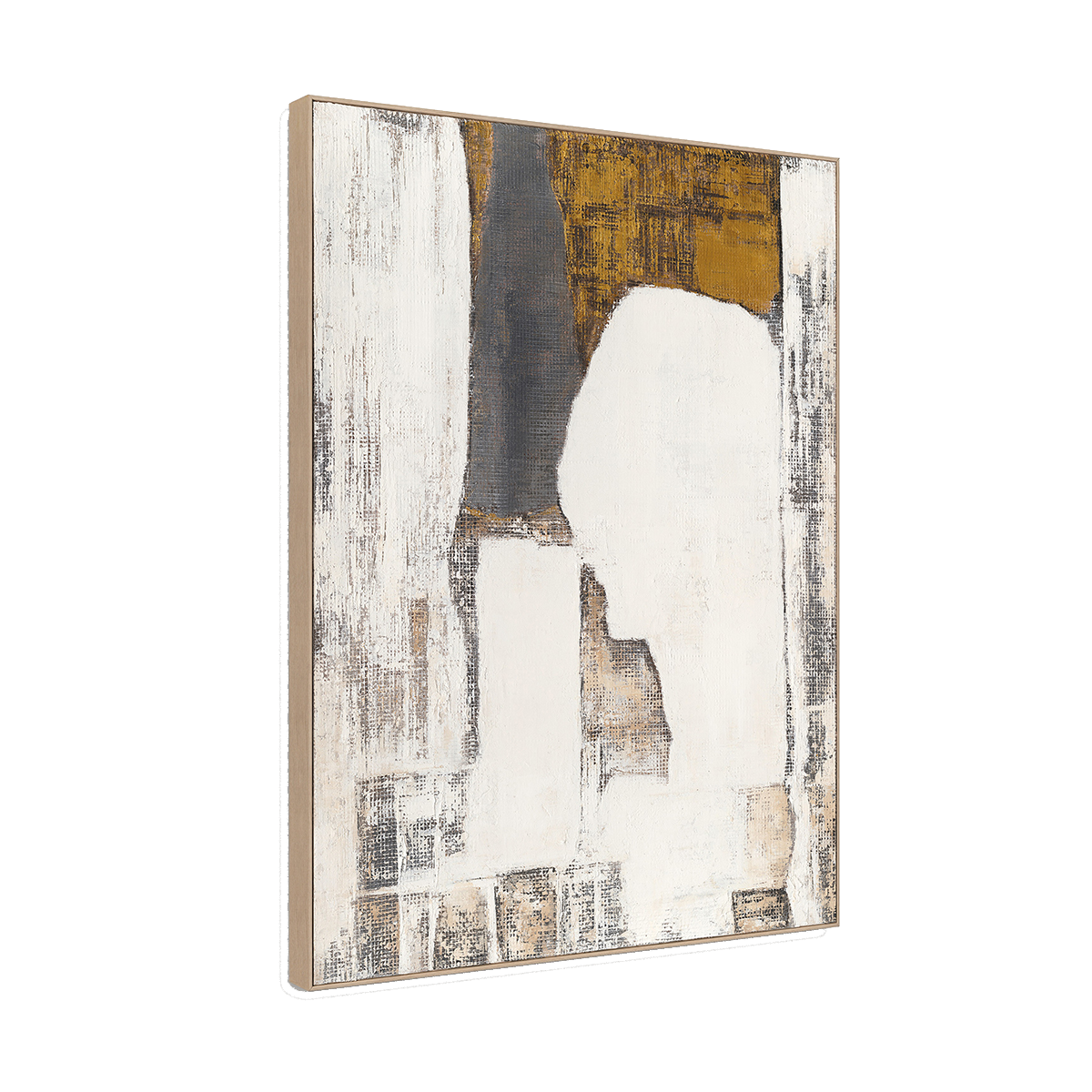 White Gold Grey Abstract Texture #P4758