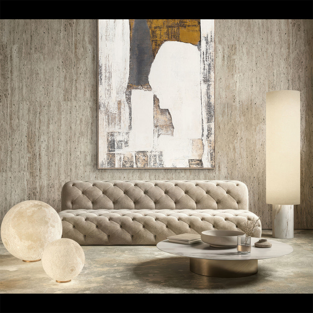 White Gold Grey Abstract Texture #P4758