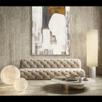 White Gold Grey Abstract Texture #P4758