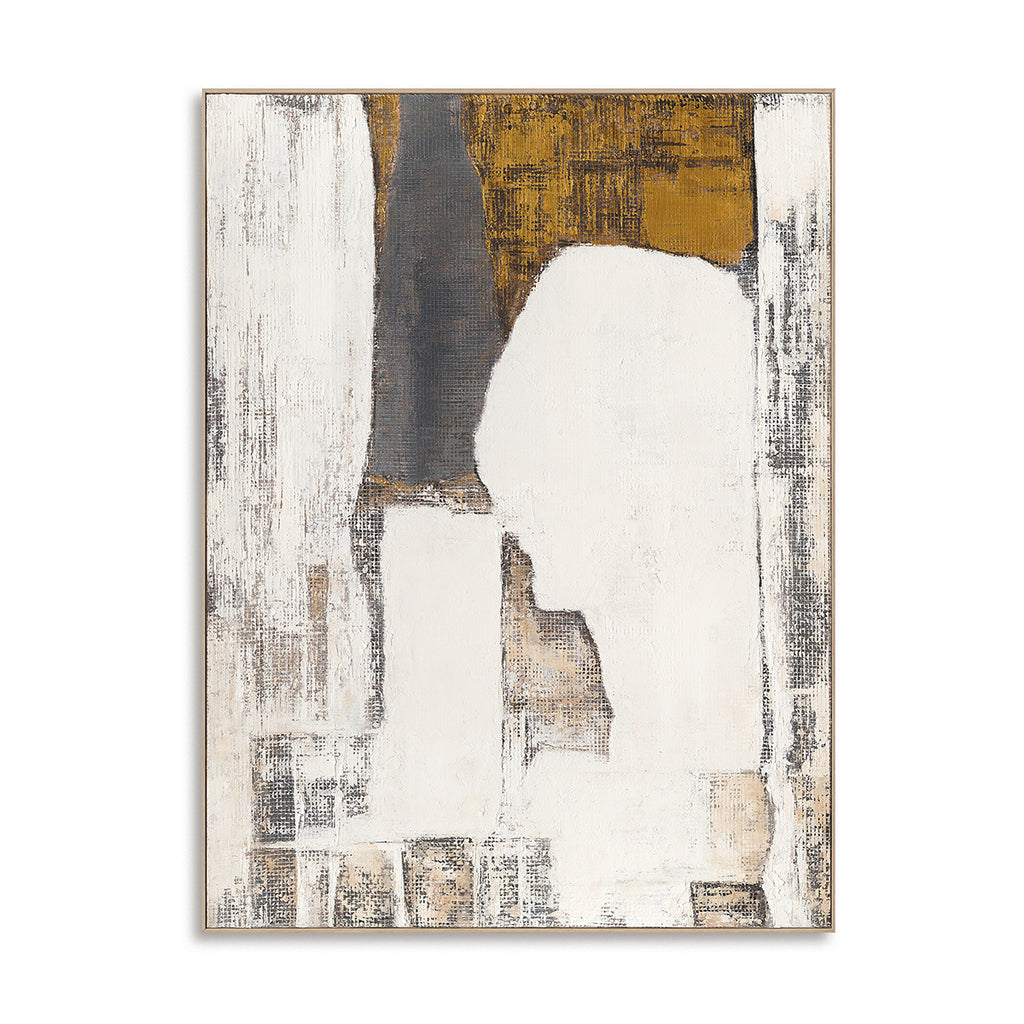 White Gold Grey Abstract Texture #P4758