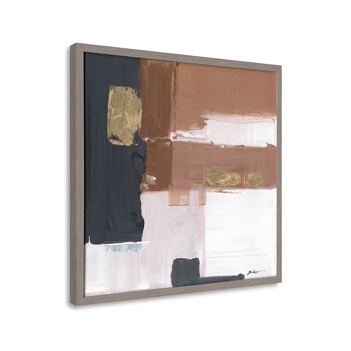 Copper Glow  Abstract Painting #P5537