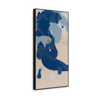 Blue Grey Gold Abstract Texture #P5551