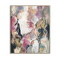 Pink Gold Abstract Textured Art #P5740