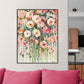 Bloom Cascade Floral Abstract Painting #P6211
