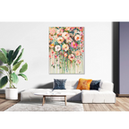 Dreamy Floral Cascade Wall Art #P6211