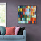 Prism Mosaic Colorful Abstract Painting #PFH3