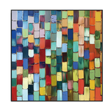 Chromatic Mosaic Abstract Painting #PFH2
