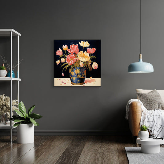Blooming Grace Floral Painting #PH0129