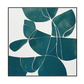 Emerald Flow Geometric Abstract Painting #PKS3