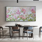 Blush Garden Harmony Floral Abstract Painting