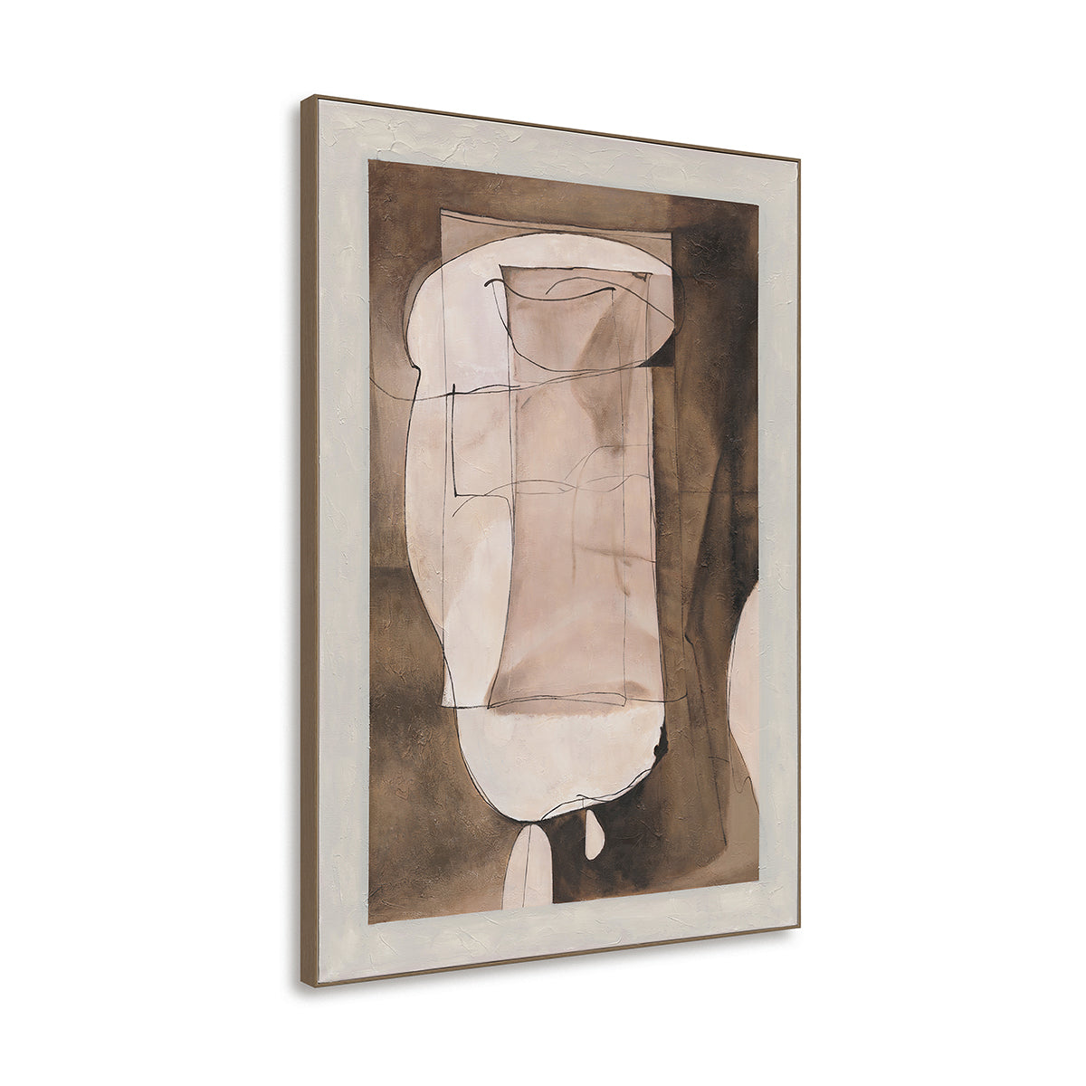Brown Geometric Linear Abstract #R1013
