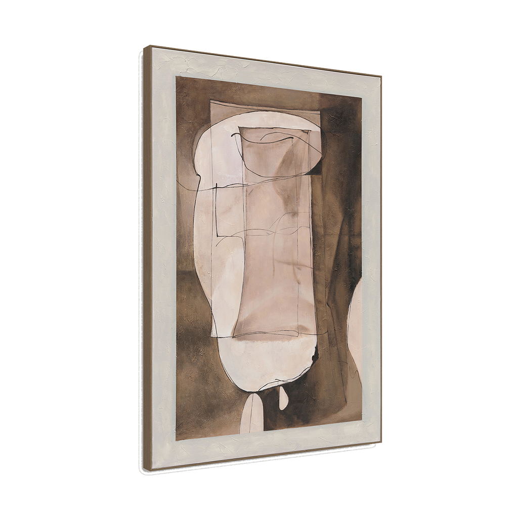 Brown Geometric Linear Abstract #R1013