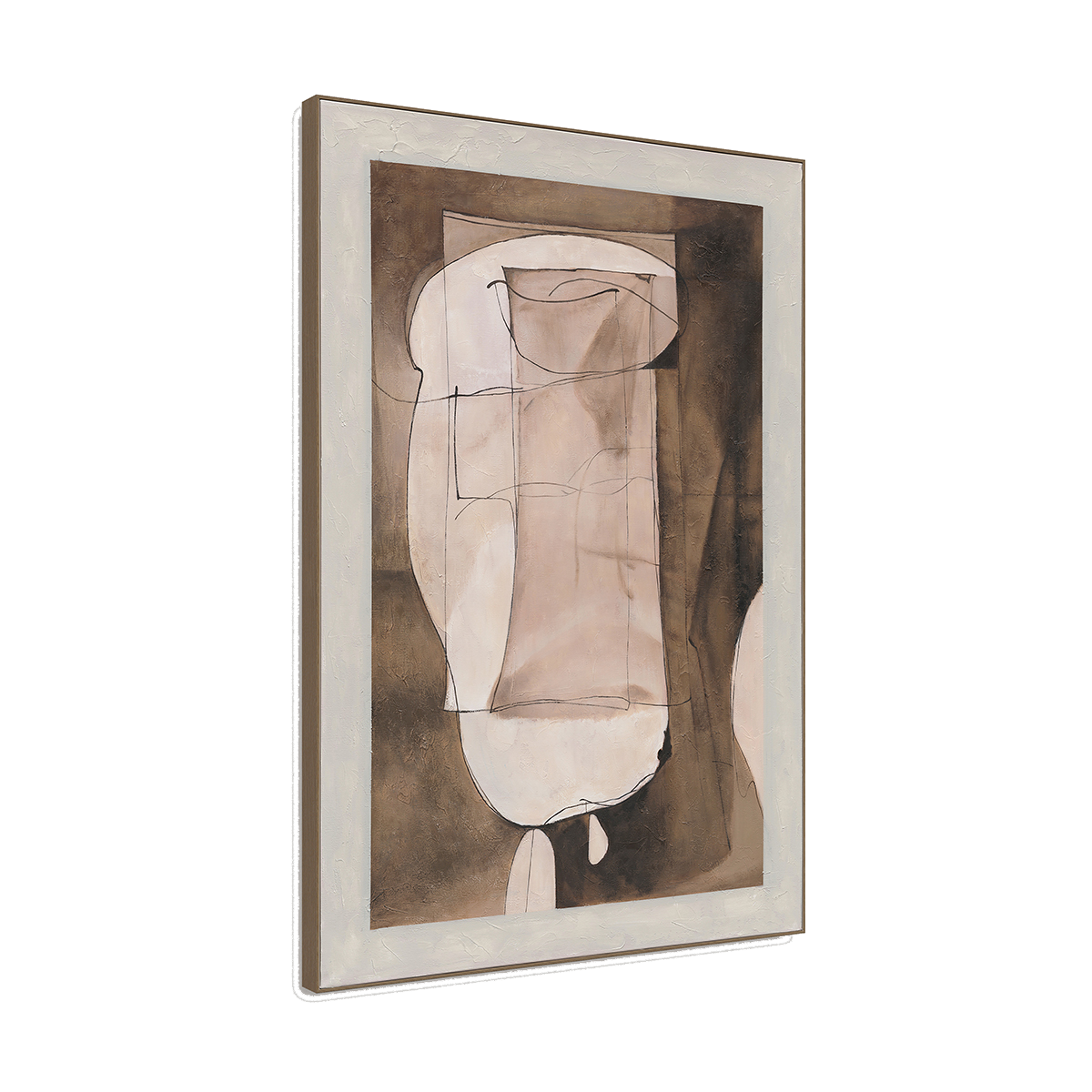 Brown Geometric Linear Abstract #R1013