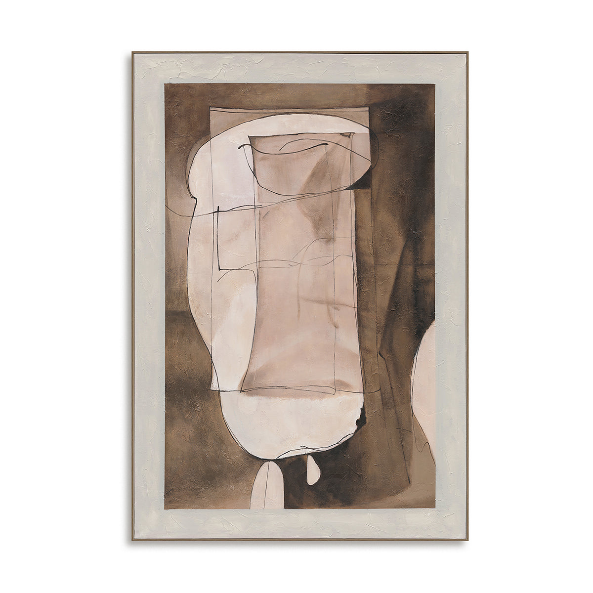 Brown Geometric Linear Abstract #R1013