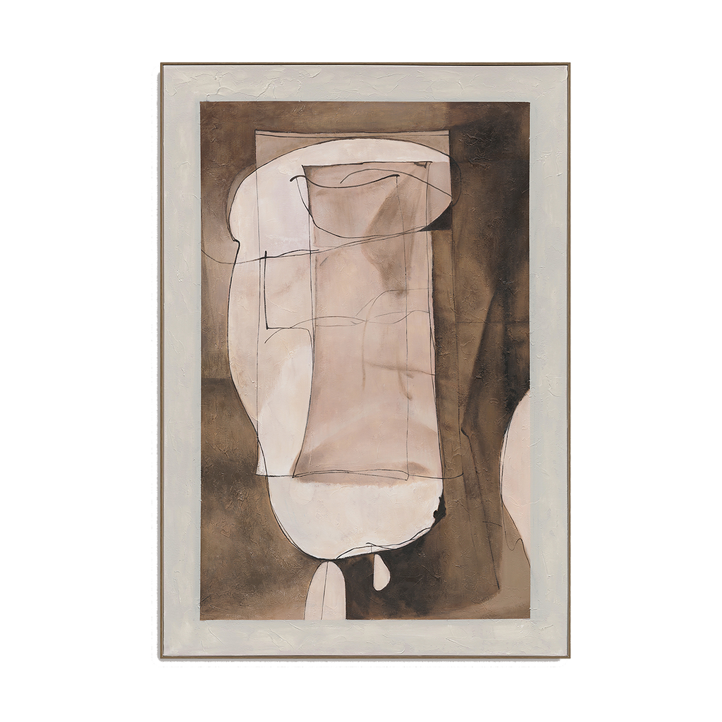Brown Geometric Linear Abstract #R1013