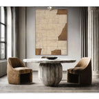 Interwoven Serenity  Geometric Texture Art #R2546