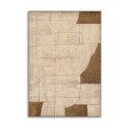 Interwoven Serenity  Geometric Texture Art #R2546