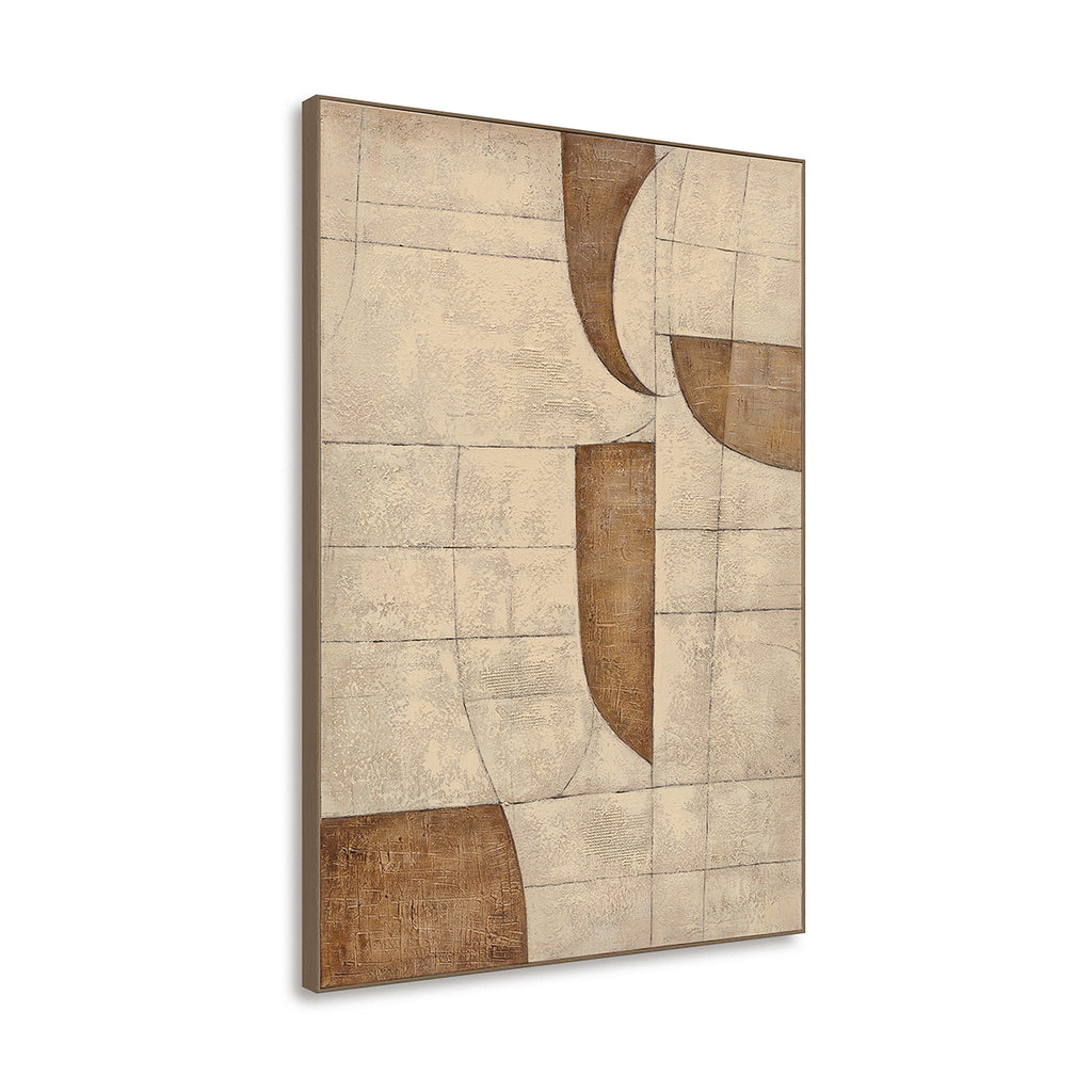 Poem of Curves  Geometric Texture Art #R2547