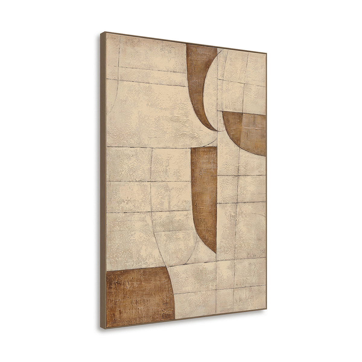 Poem of Curves  Geometric Texture Art #R2547