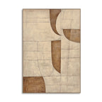 Poem of Curves  Geometric Texture Art #R2547