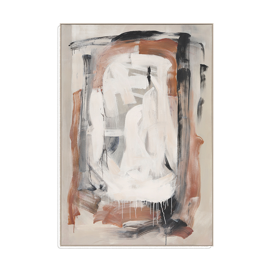 Flowing Hues  Abstract Texture Art #R2550