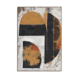 Between Light & Shadow  Geometric Abstract Art #R2553