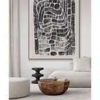 Flowing Ink Forms  Black & White Line Art #R4013