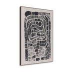 Flowing Ink Forms  Black & White Line Art #R4013