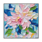 Pastel Bloom Colorful Textured Abstract Painting #RCH8