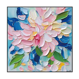 Pastel Bloom Colorful Textured Abstract Painting #RCH8