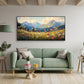 Alpine Bloom Landscape Painting #REX2 (471)
