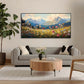 Alpine Bloom Landscape Painting #REX2 (471)