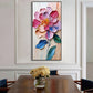 Radiant Bloom Textured Floral Painting #RFS3 (79)