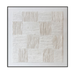 Silent Structure White Textured Minimalist Painting #RGH5