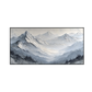 Silent Peaks Textured Mountain Painting #RIK1 (105)