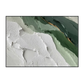 Verdant Ridge Textured Abstract Painting #RIS2(165)