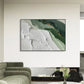 Verdant Ridge Textured Abstract Painting #RIS2(165)