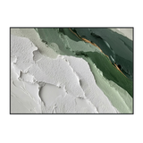 Verdant Ridge Textured Abstract Painting #RIS2(165)