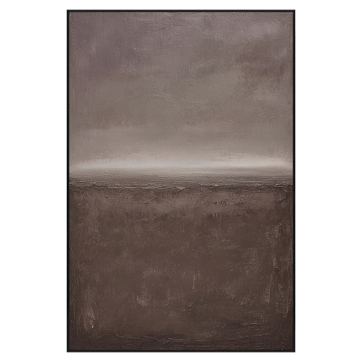 Silent Horizon Minimalist Abstract Painting #RIS2 (200)