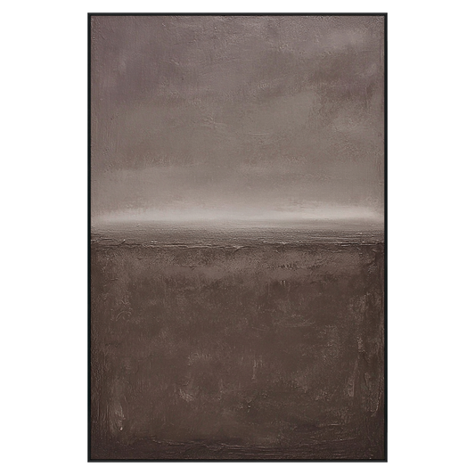 Silent Horizon Minimalist Abstract Painting #RIS2 (200)