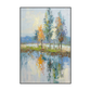 Whispering Reflections Landscape Painting #RIS2 (345)